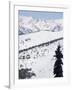 Vail Ski Resort and the Gore Mountains, Vail, Colorado, United States of America, North America-Kober Christian-Framed Photographic Print