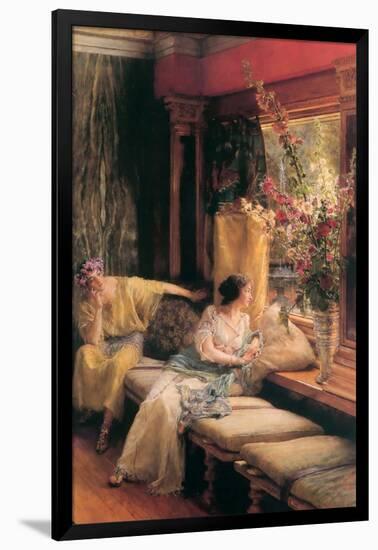 Vain Courtship-Sir Lawrence Alma-Tadema-Framed Art Print