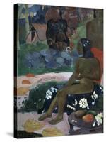 Vairaumati Tei Oa (Her Name Is Vairaumat), 1892-Paul Gauguin-Stretched Canvas