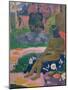 Vairaumati Tei Oa (Her Name is Vairaumati), 1892-Paul Gauguin-Mounted Giclee Print