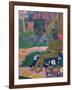 Vairaumati Tei Oa (Her Name is Vairaumati), 1892-Paul Gauguin-Framed Giclee Print