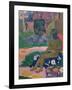 Vairaumati Tei Oa (Her Name is Vairaumati), 1892-Paul Gauguin-Framed Giclee Print