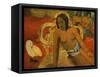 Vairumati, 1897-Paul Gauguin-Framed Stretched Canvas