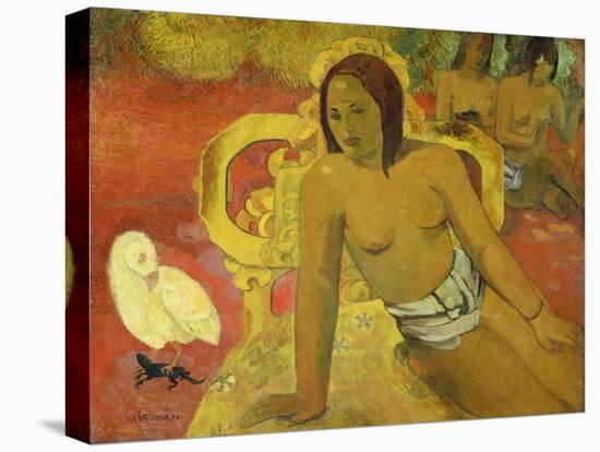 Vairumati, 1897-Paul Gauguin-Stretched Canvas