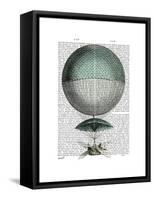 Vaisseau Volant Hot Air Balloon-Fab Funky-Framed Stretched Canvas