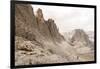 Vajolet-Tower-Hike (From Vigo Di Fassa), Trentino, Italy: Rifugio Re Alberto Primo-Axel Brunst-Framed Photographic Print