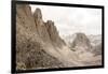 Vajolet-Tower-Hike (From Vigo Di Fassa), Trentino, Italy: Rifugio Re Alberto Primo-Axel Brunst-Framed Photographic Print