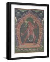 Vajravârâhi, sous son aspect Nâdi-dâkinî (« dakini rouge »).-null-Framed Giclee Print