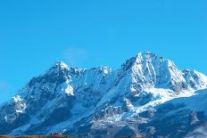 High Mountains Covered by Snow-Vakhrushev Pavel-Photographic Print