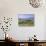 Val d'Orcia, Countryside View, Farmhouse and Green Grass and Hills, Tuscany, Italy-Steve Vidler-Framed Photographic Print displayed on a wall