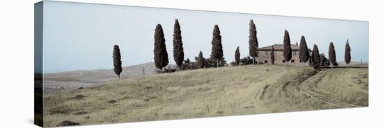 Val d’Orcia Pano #1-Alan Blaustein-Stretched Canvas