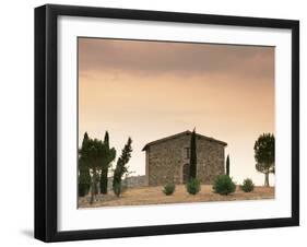 Val d'Orcia, Siena Province, Tuscany, Italy, Europe-Sergio Pitamitz-Framed Photographic Print