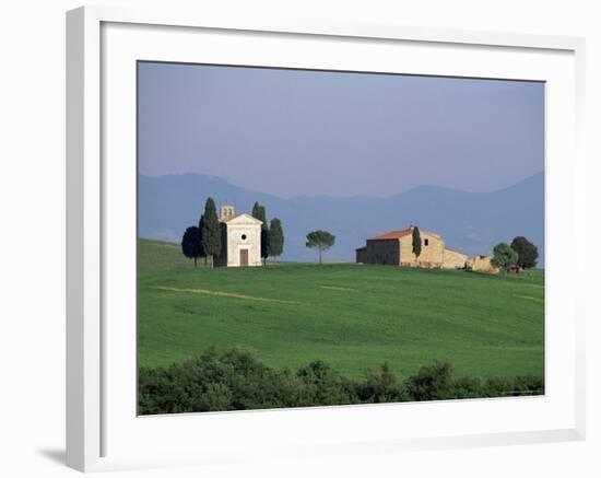 Val d'Orcia, Tuscany, Italy-Bruno Morandi-Framed Photographic Print