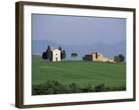 Val d'Orcia, Tuscany, Italy-Bruno Morandi-Framed Photographic Print