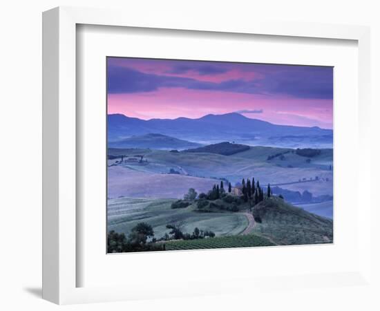 Val d'Orcia, Tuscany, Italy-Doug Pearson-Framed Photographic Print