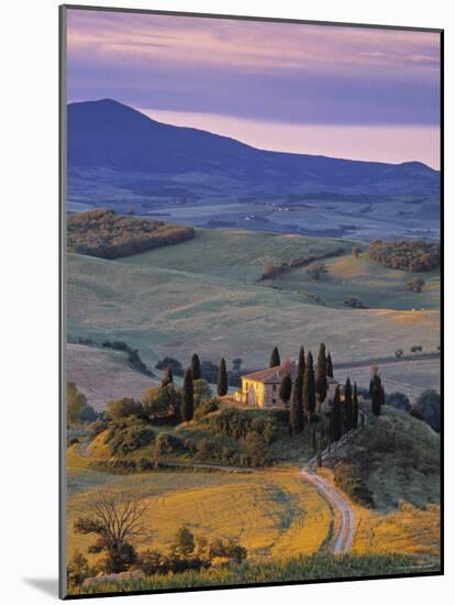 Val d'Orcia, Tuscany, Italy-Doug Pearson-Mounted Photographic Print