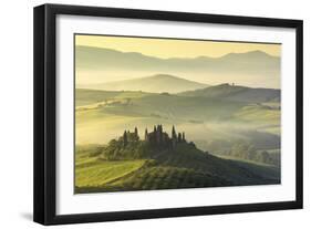 Val D'Orcia - Tuscany, Italy-ClickAlps-Framed Photographic Print