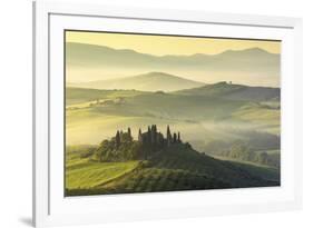 Val D'Orcia - Tuscany, Italy-ClickAlps-Framed Photographic Print