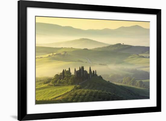 Val D'Orcia - Tuscany, Italy-ClickAlps-Framed Photographic Print