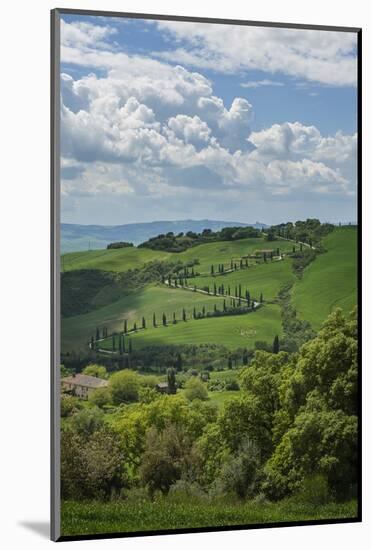 Val D'orcia View from Villa La Foce-Guido Cozzi-Mounted Photographic Print