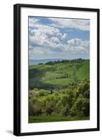 Val D'orcia View from Villa La Foce-Guido Cozzi-Framed Photographic Print