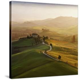 Val D'Orcia-Jarek Pawlak-Stretched Canvas