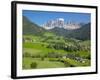 Val di Funes, Bolzano Province, Trentino-Alto Adige/South Tyrol, Italian Dolomites, Italy, Europe-Frank Fell-Framed Photographic Print