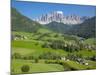 Val di Funes, Bolzano Province, Trentino-Alto Adige/South Tyrol, Italian Dolomites, Italy, Europe-Frank Fell-Mounted Photographic Print