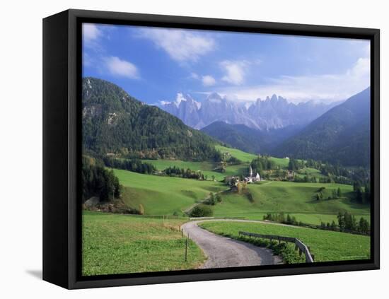 Val Di Funes, Trentino-Alto Adige, Dolomites, South Tirol, Italy-Roy Rainford-Framed Stretched Canvas