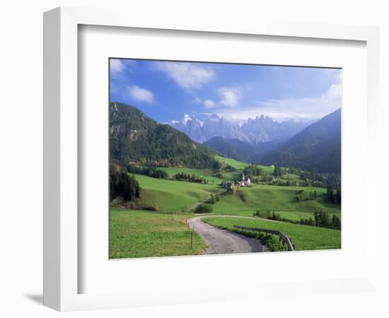 Val Di Funes, Trentino-Alto Adige, Dolomites, South Tirol, Italy-Roy Rainford-Framed Photographic Print