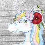 Unicorn Silver-Valarie Wade-Giclee Print