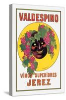 Valdespino - Smiling Mask-Leonetto Cappiello-Stretched Canvas