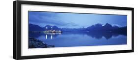 Valdez, Prince William Sound, Alaska, USA-Walter Bibikow-Framed Premium Photographic Print