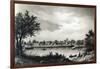 Valdivia, from The History of Chile, 1836-Claudio Gay-Framed Giclee Print