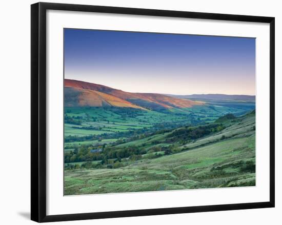 Vale of Edale, Peak District National Park, Derbyshire, England-Alan Copson-Framed Photographic Print