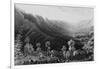 Vale of the Clearwater River from the Methye Portage, 1828-George Back-Framed Giclee Print