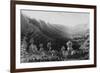 Vale of the Clearwater River from the Methye Portage, 1828-George Back-Framed Giclee Print