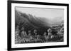 Vale of the Clearwater River from the Methye Portage, 1828-George Back-Framed Giclee Print