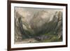 Vale of the Winnets, Derbyshire, 1837-John James Hinchliff-Framed Giclee Print