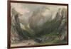 Vale of the Winnets, Derbyshire, 1837-John James Hinchliff-Framed Giclee Print