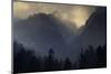 Valea Crapaturii - Rock of the King, Piatra Craiului Np, Southern Carpathian Mountains, Romania-Dörr-Mounted Photographic Print