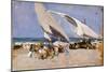 Valencia Beach, 1901. Oil on canvas. JOAQUIN SOROLLA Y BASTIDA. MUSEO SOROLLA-Joaquin Sorolla-Mounted Poster