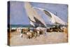 Valencia Beach, 1901. Oil on canvas. JOAQUIN SOROLLA Y BASTIDA. MUSEO SOROLLA-Joaquin Sorolla-Stretched Canvas