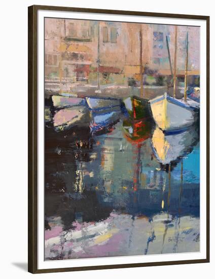 Valencia Boats-Beth A. Forst-Framed Premium Giclee Print