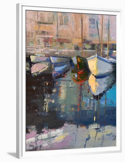 Valencia Boats-Beth A. Forst-Framed Premium Giclee Print