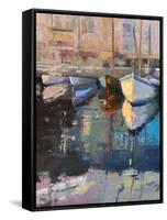 Valencia Boats-Beth A. Forst-Framed Stretched Canvas