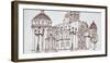 Valencia Cathedral in Plaza de la Virgin, Old town, Valencia, Spain-Richard Lawrence-Framed Photographic Print