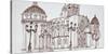 Valencia Cathedral in Plaza de la Virgin, Old town, Valencia, Spain-Richard Lawrence-Stretched Canvas