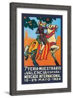 Valencia En Fa. Feria Muestrario-Simon-Framed Art Print