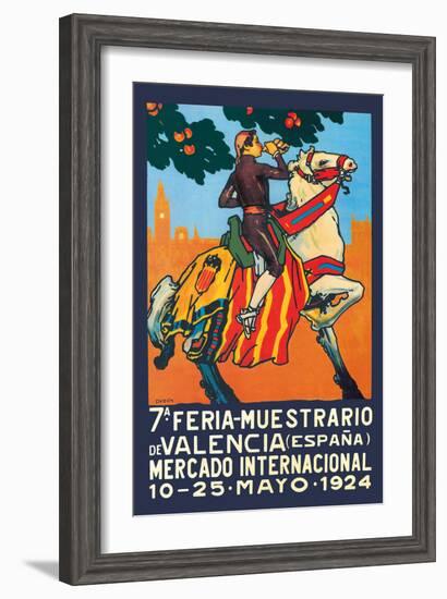 Valencia En Fa. Feria Muestrario-Simon-Framed Art Print